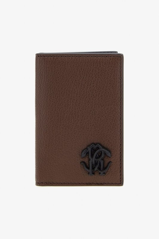 RC Cardholder with Monogram RC RC Cardholder with Monogram RC Dark brown SRA001-PZ099