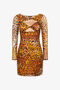 JC Just Cavalli dress Orange SFT128-SF973