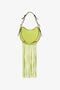 RC Fang Bag shoulder bag with fringes RC Fang Bag shoulder bag with fringes Vert clair SWB020-PZ078