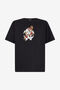 RC Schwarzes T-Shirt mit Logo RC Schwarzes T-Shirt mit Logo BLACK TOT60D-FT223