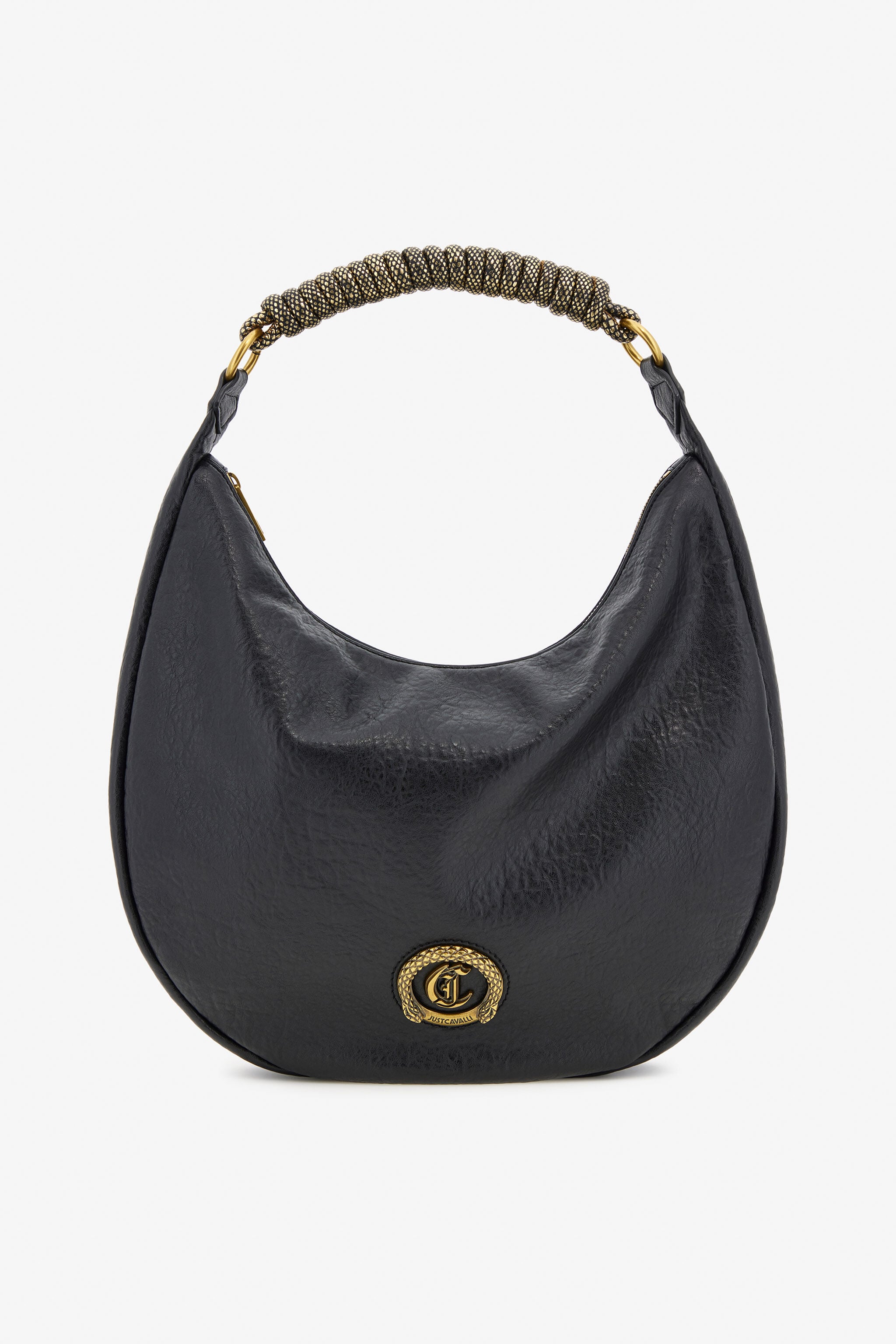 JC Just Cavalli Shoulder Bag Black TFB105-TF470