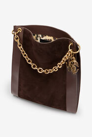 RC Shoulder Bag With Chain Brown VKB005-PC219