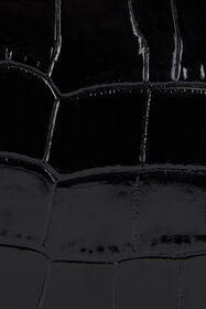 RC Crocodile-embossed leather clutch RC Crocodile-embossed leather clutch BLACK WKA008-PZ975