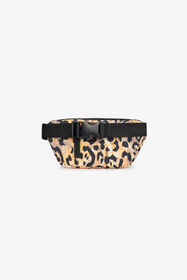JC Marsupio con stampa Leopard e patch logo Marron clair SFB007-SF338