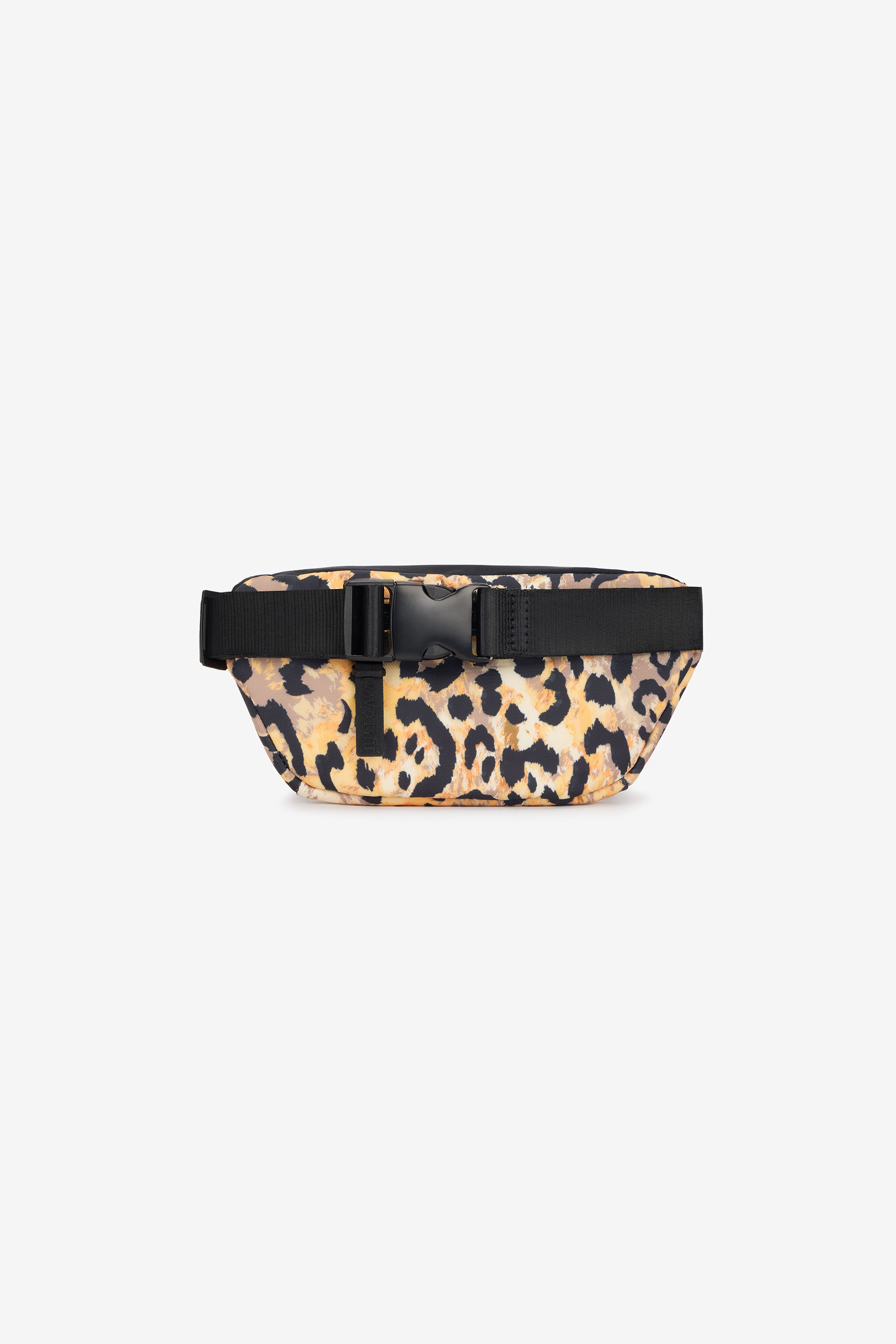 JC Marsupio con stampa Leopard e patch logo Marron clair SFB007-SF338