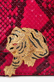 RC Python And Tiger-Print Bag RC Python And Tiger-Print Bag Fuchsia TKB023-PZP02