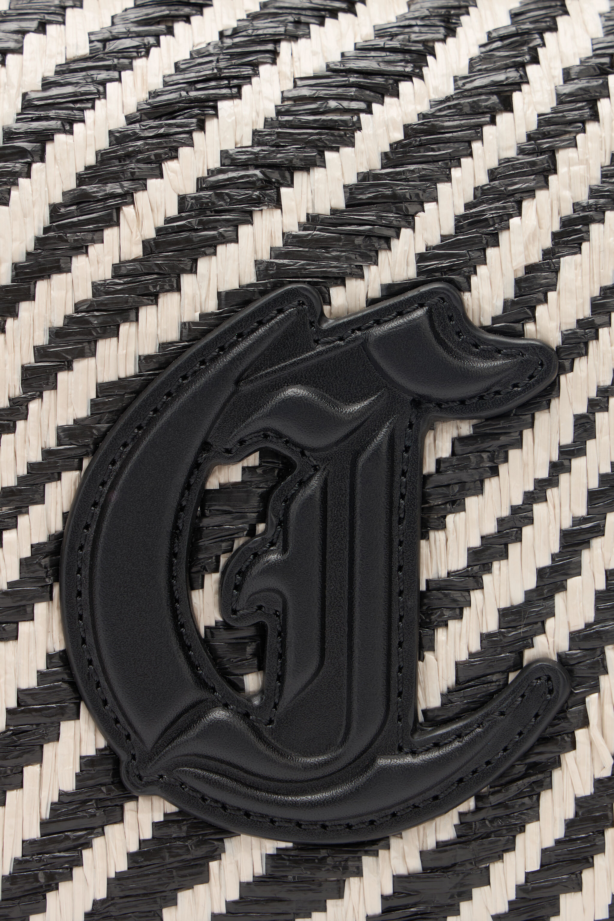 JC Crossbody Bag With Tiger Skin Design JC Crossbody Bag With Tiger Skin Design Ivory/Black UFB118-UF487