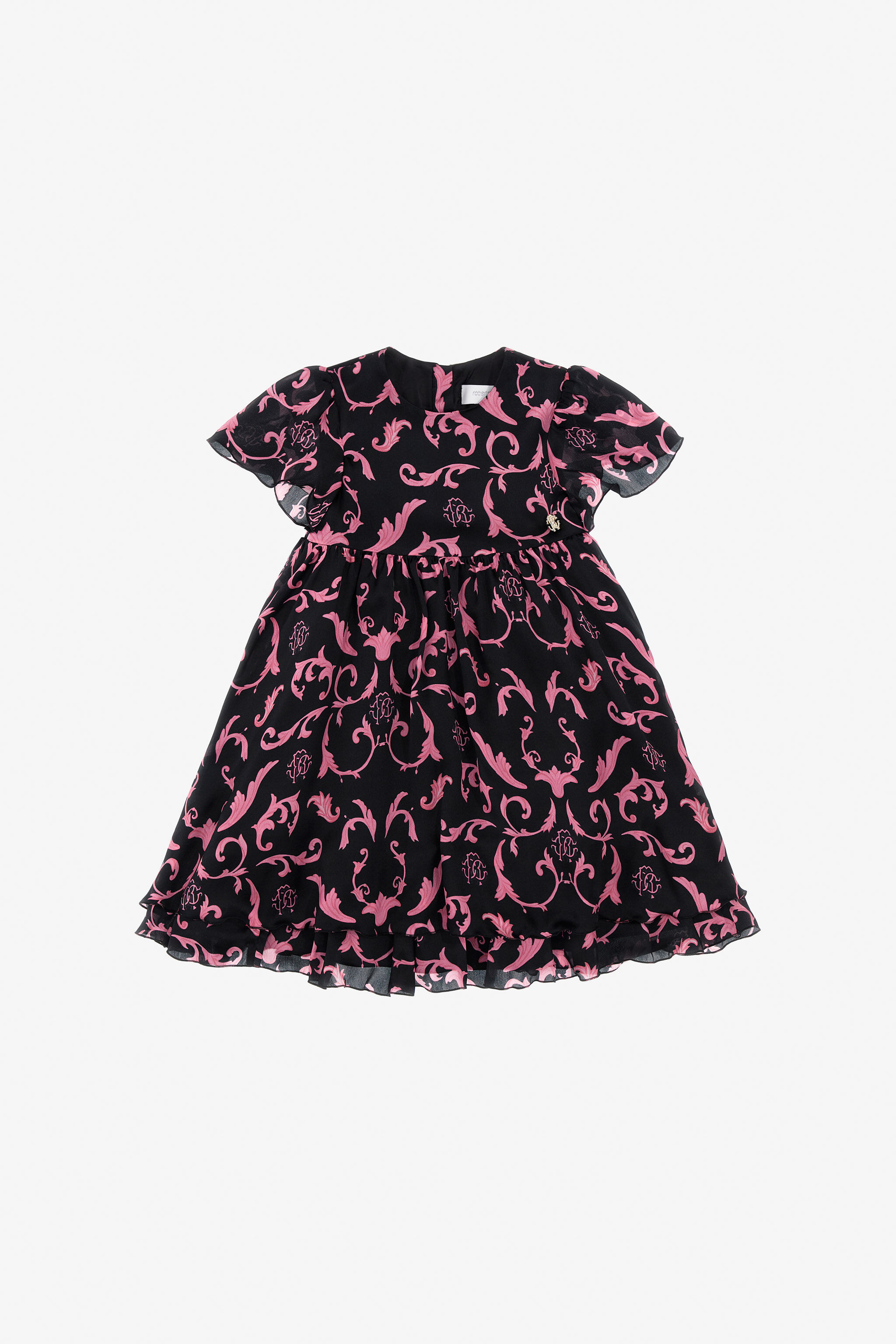 JU Baroque Floral Fantasy Dress JU Baroque Floral Fantasy Dress Black SJT176-2NL96