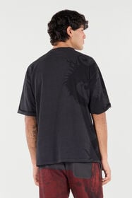 RC T-Shirt With Ideogram RC Monogram Black VNT62H-JD060