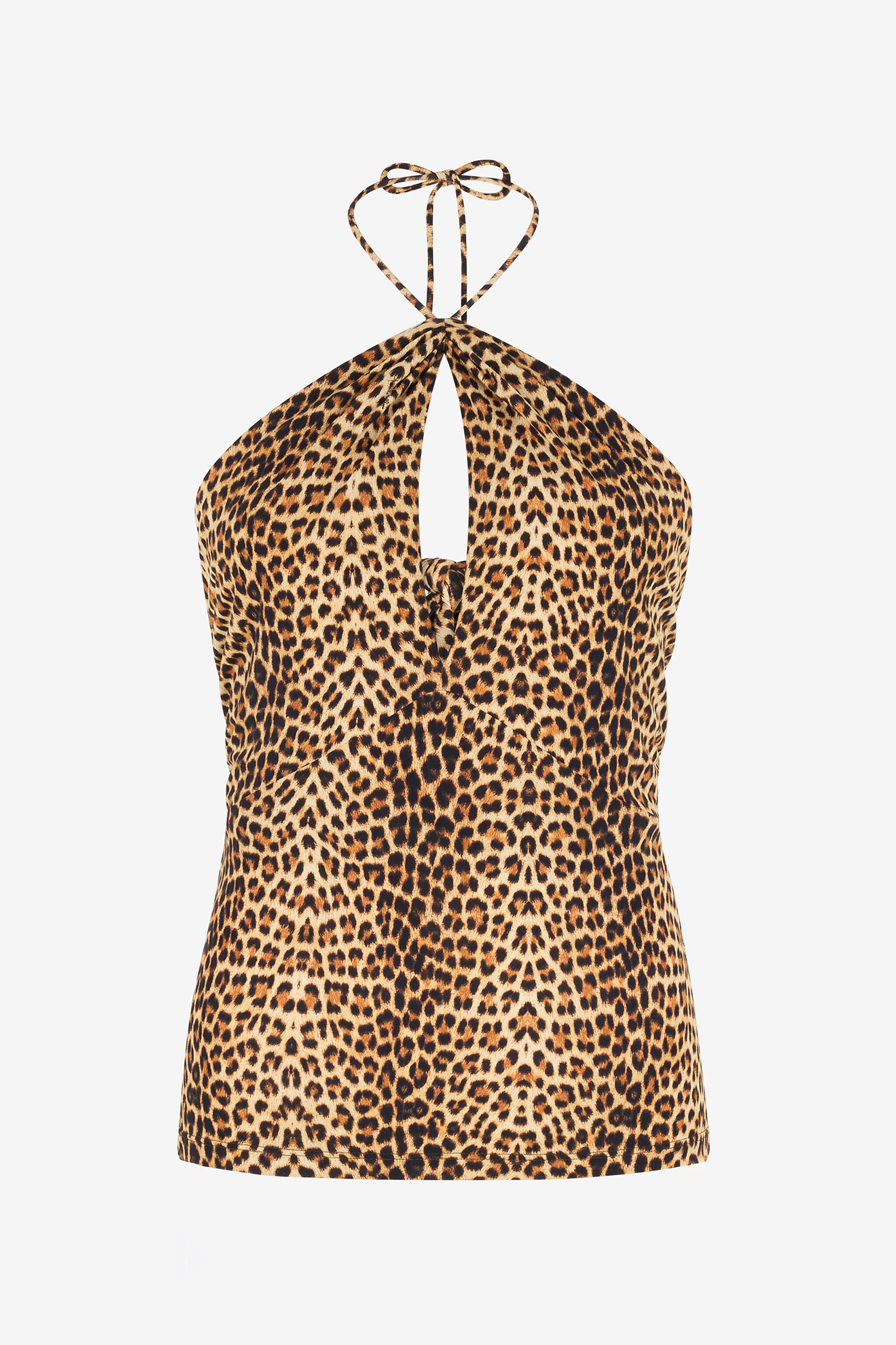 Baby Jaguar Print Top in BROWN for Women | Roberto Cavalli®
