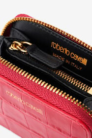 RC Small Antique Rose Crocodile-Effect Wallet ANTIQUE ROSE VKA006-PZ975