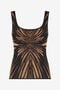 RC Knit top with Ray of Gold print RC Knit top with Ray of Gold print Gold RWM650-MI150