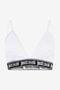 JC Soutien-Gorge Triangle Blanc Bande Logo JC Soutien-Gorge Triangle Blanc Bande Logo WHITE UFU008-UF205