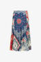 RC Bandana Print Skirt RC Bandana Print Skirt Blue TKT303-4QN05
