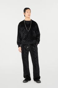 RC Pants With Animal Motifs Black URT25Y-CJ007