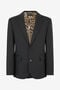 RC Veste En Laine Vierge Noir VRT405-VW003