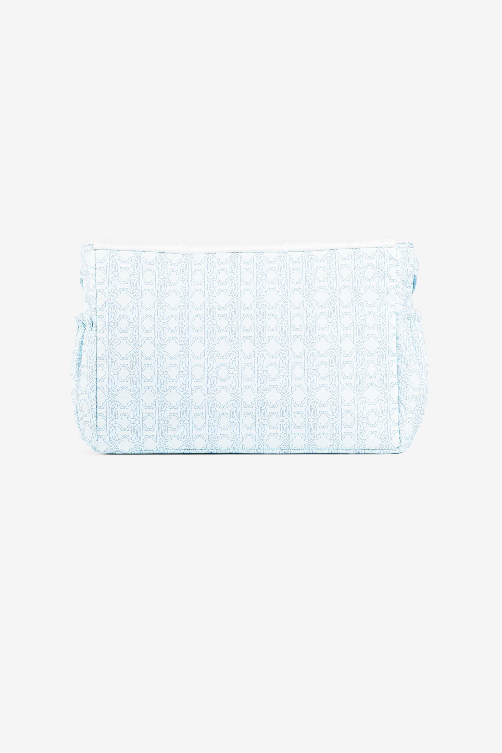 JU RC Monogram Changing Bag Set JU RC Monogram Changing Bag Set Light blue PJT858-5RF38