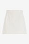 RC Minijupe en jacquard de coton RC Minijupe en jacquard de coton WHITE WQT308-CH090