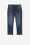 JU Logo-embroidered straight-leg jeans JU Logo-embroidered straight-leg jeans Dark blue QJJ275-DS015