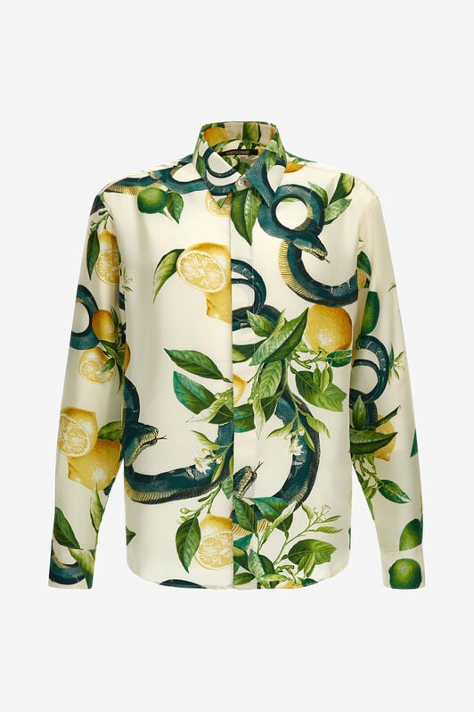RC Lemon print shirt RC Lemon print shirt Ivory SRT713-4QI89