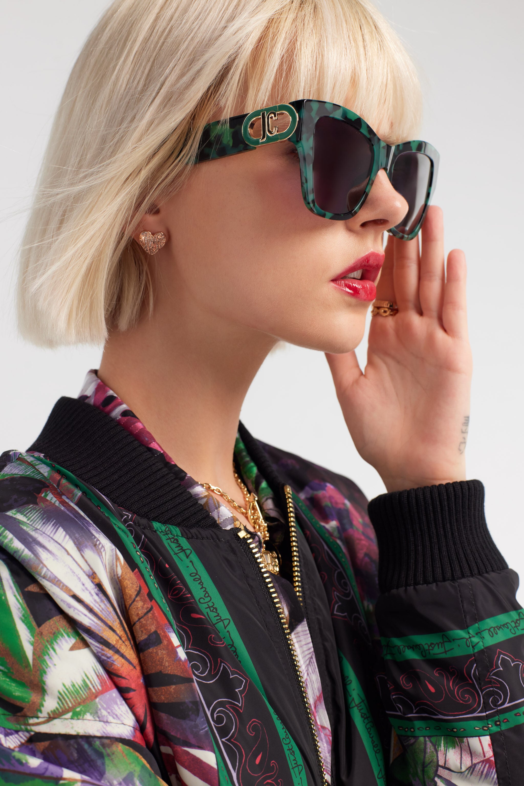 JC Sunglasses Just Cavalli JC Sunglasses Just Cavalli Dark green RALD24-ID027