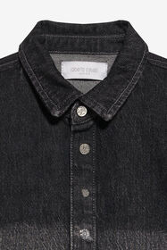 JU Denim Ombre Shirt DARK GREY XJJ70B-DL008