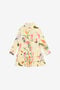 JU Cotton floral dress JU Cotton floral dress YELLOW VJT10J-7MP32