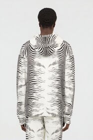 RC Zebra Print Sweatshirt WHITE/BLACK ZEBRA SOT66J-CF063