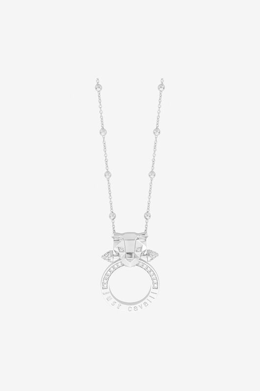 JC Just Cavalli Necklace JC Just Cavalli Necklace Silver PT0067-PT127