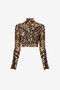 JC Just Cavalli Trainingsjacke mit Jaguar-Print JC Just Cavalli Trainingsjacke mit Jaguar-Print JAGUAR DRUCK Q61462-Q0365
