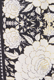 RC Pants With Floral Print Black/White VNT266-4QP93