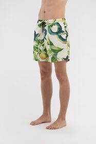 RC Swim shorts with Lemon print Elfenbein SYH00A-5RF75