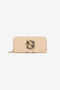 JC Portafoglio con logo serpente JC Portafoglio con logo serpente Marron clair SFP005-SF786
