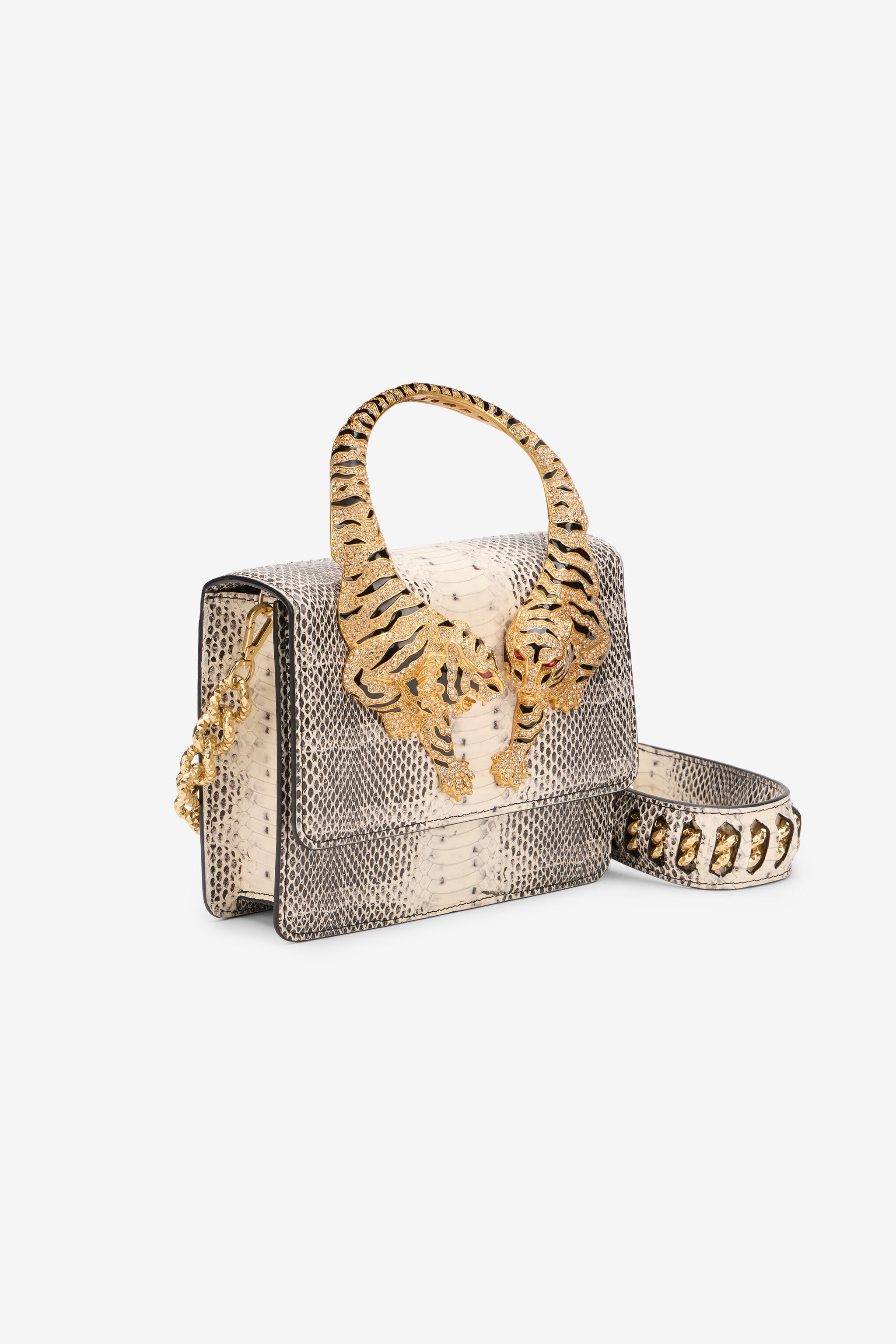 RC Medium Roar  Bag NERO/BIANCO/ORO XWB023-PZ587