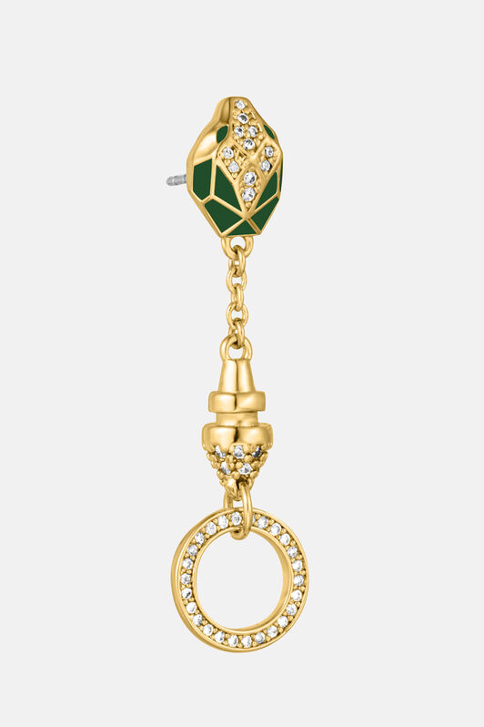 JC Just Cavalli Earrings JC Just Cavalli Earrings Gold,Green SALT6B-IT266