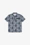 JU Monogram Polo Shirt JU Monogram Polo Shirt GREY/BLUE TJT61B-JFM11