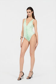 RC Jaguar Mint One-Piece Swimsuit PISTACHIO GREEN XQW008-HVT23
