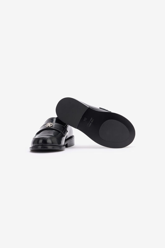JU Mocassins Avec Monogramme RC BLACK TJS03O-PZJ02