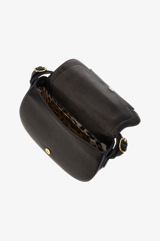 RC Small Fang Shoulder Bag Black SKB011-PNI00
