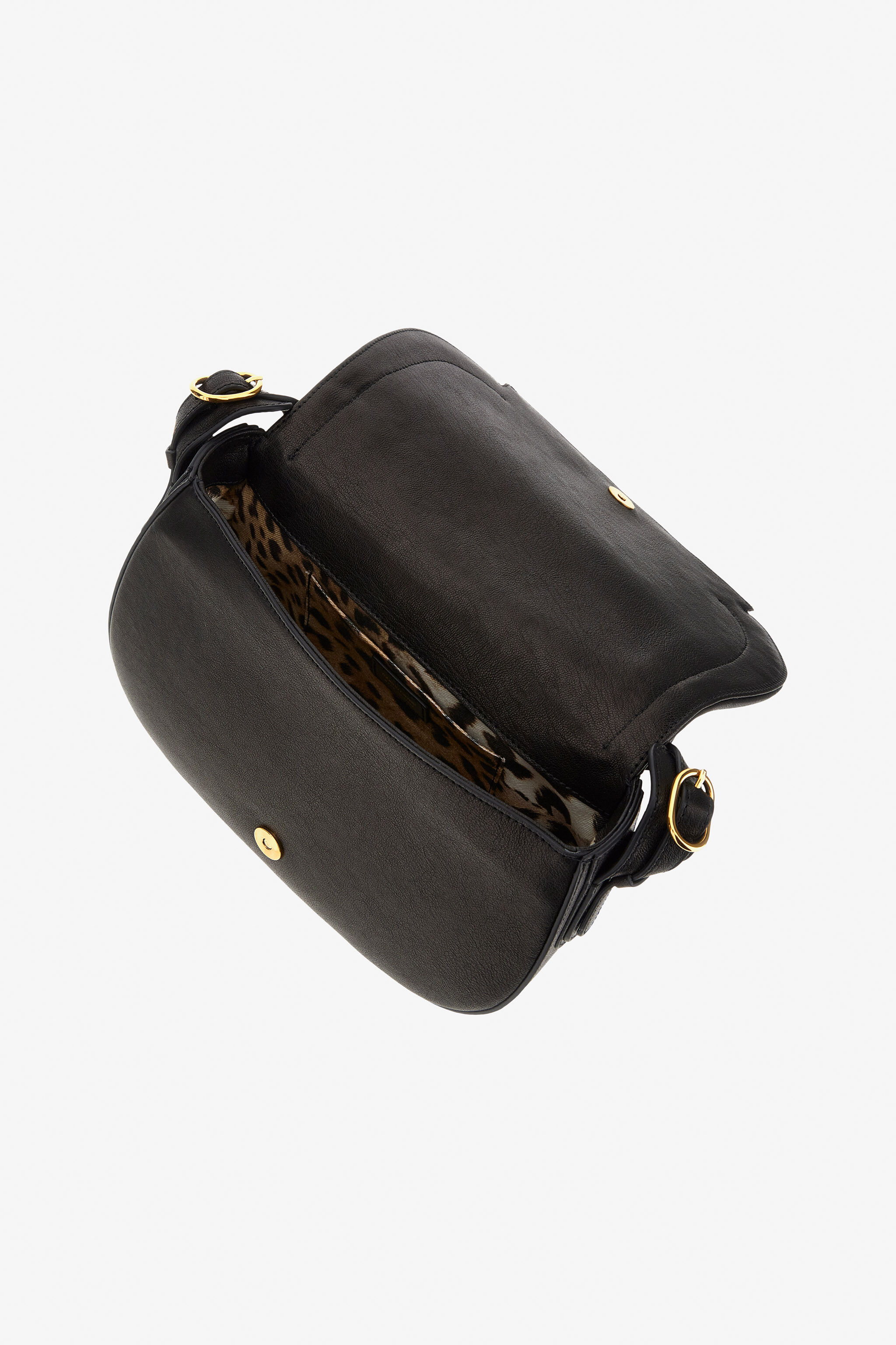 RC Small Fang Shoulder Bag Black SKB011-PNI00