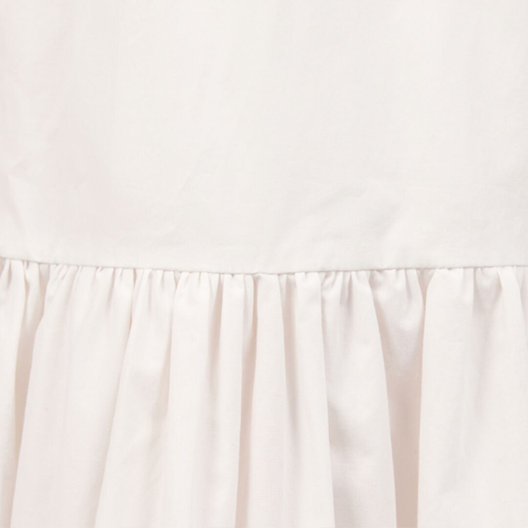 RC Skirt With Mirror Snake Monogram Charm RC Skirt With Mirror Snake Monogram Charm White VKT300-CH033