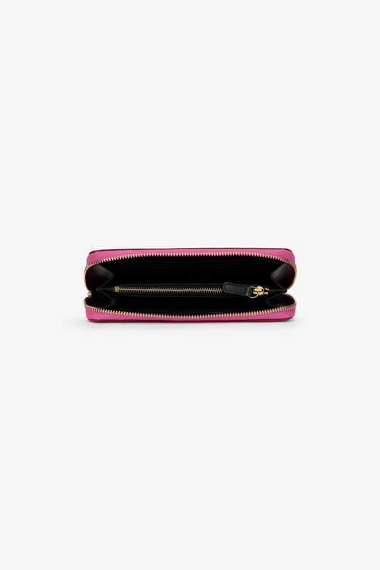 RC Roar Leather Wallet With Zip RC Roar Leather Wallet With Zip CYCLAMEN WKA006-PZ975