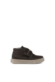 JU Stud-Embellished Logo-Appliqué Boots Black FNLEA7-IEA7U