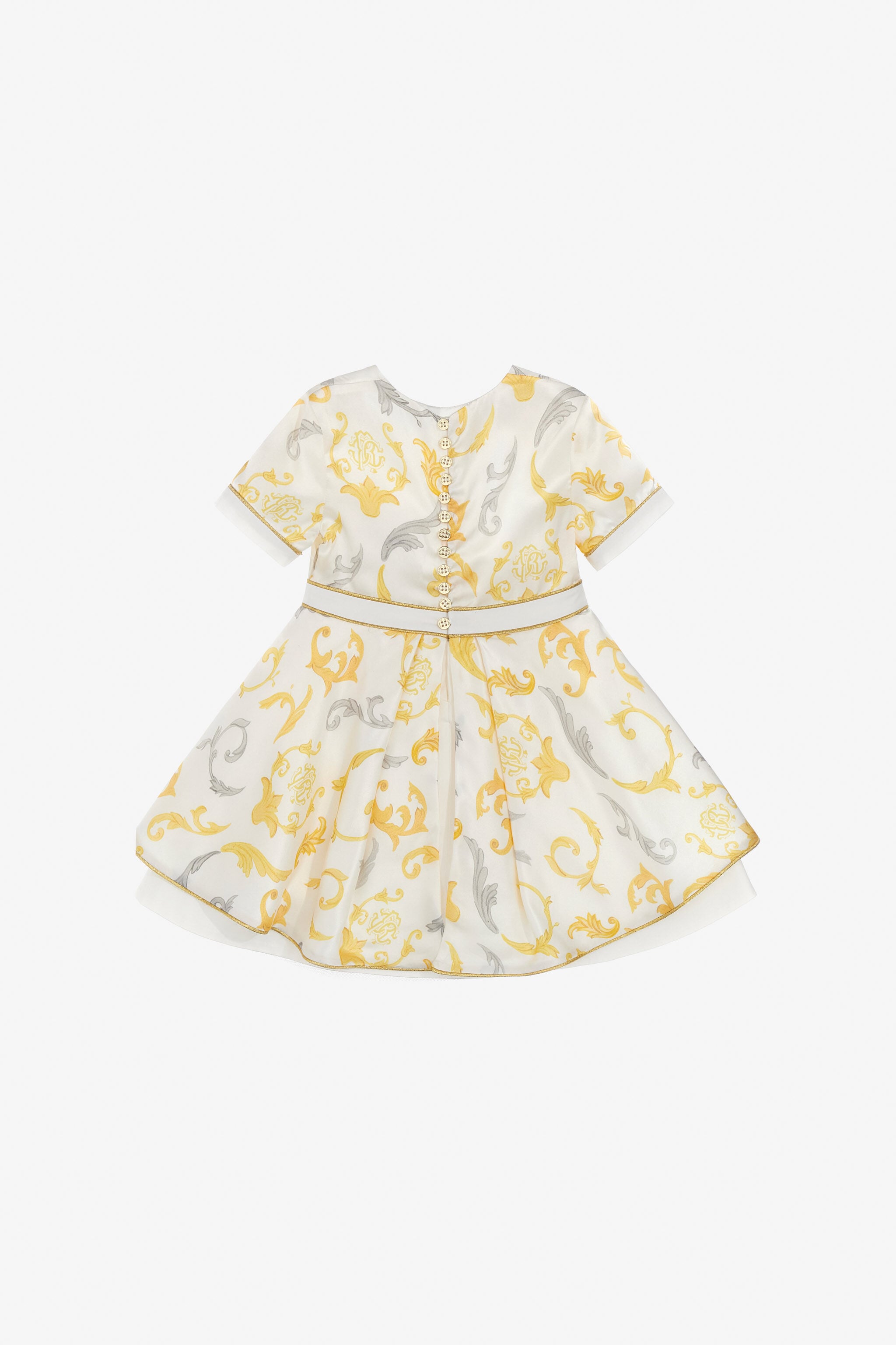 JU Printed Dress JU Printed Dress Weiß SJT172-SCL95