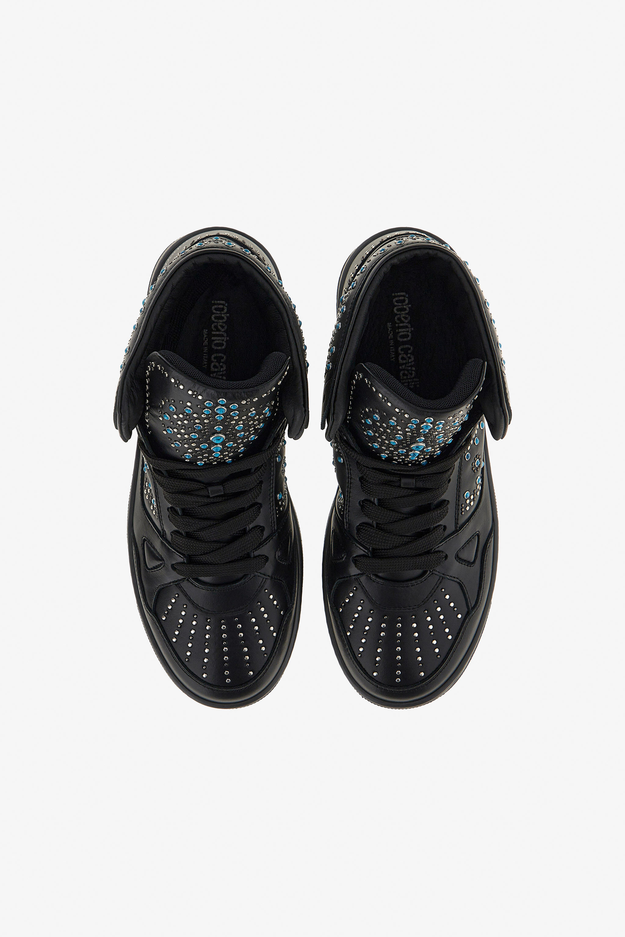 RC High-top sneakers with studs RC High-top sneakers with studs Black RRS019-PZB24