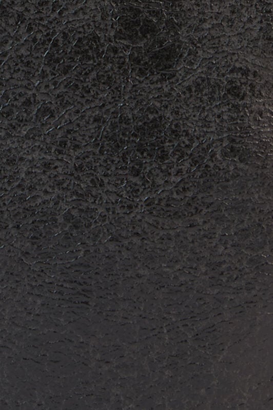 JC Hammered Effect Nécessaire With Logo BLACK VFB004-VF536