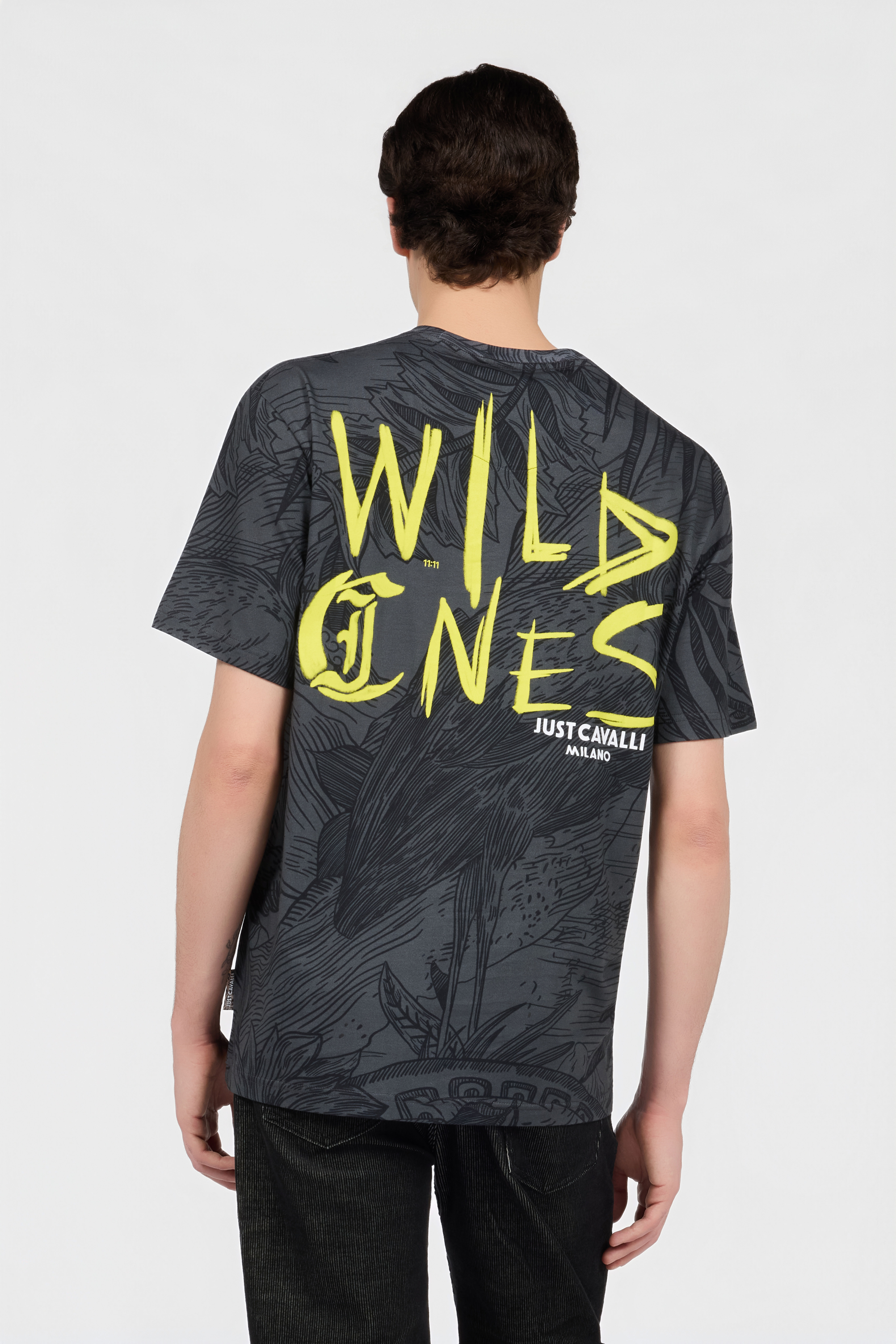 JC T-shirt con Motivo Wild Ones JC T-shirt con Motivo Wild Ones 833 LONTRA + 899 BLA UFT047-UF067