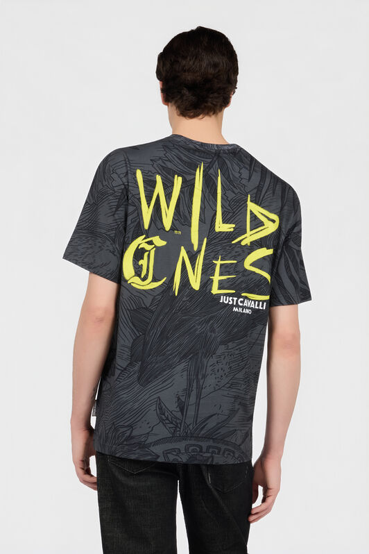 JC T-shirt con Motivo Wild Ones JC T-shirt con Motivo Wild Ones 833 LONTRA + 899 BLA UFT047-UF067