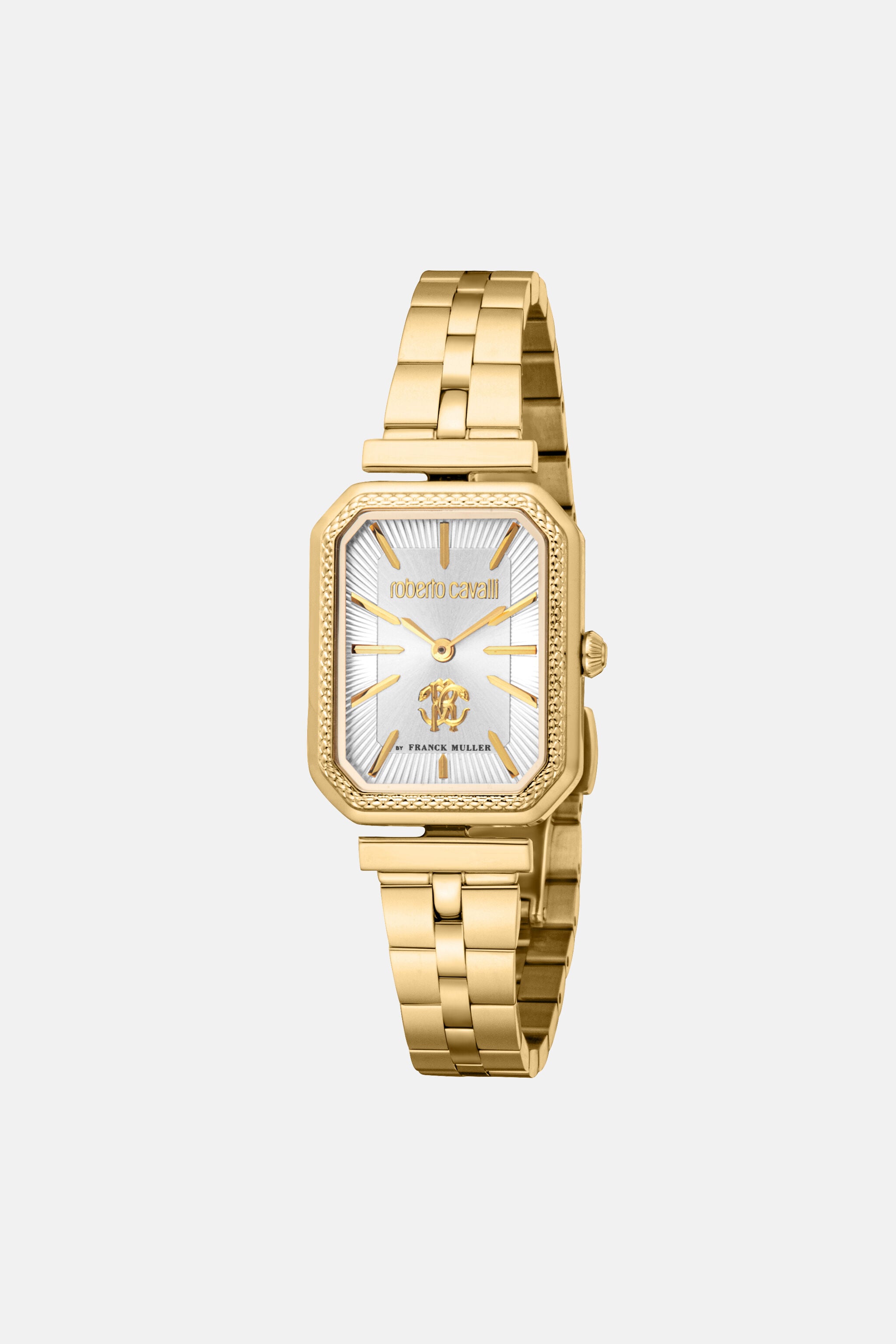 Roberto Cavalli by Franck Muller Logo watch in GOLD for Women