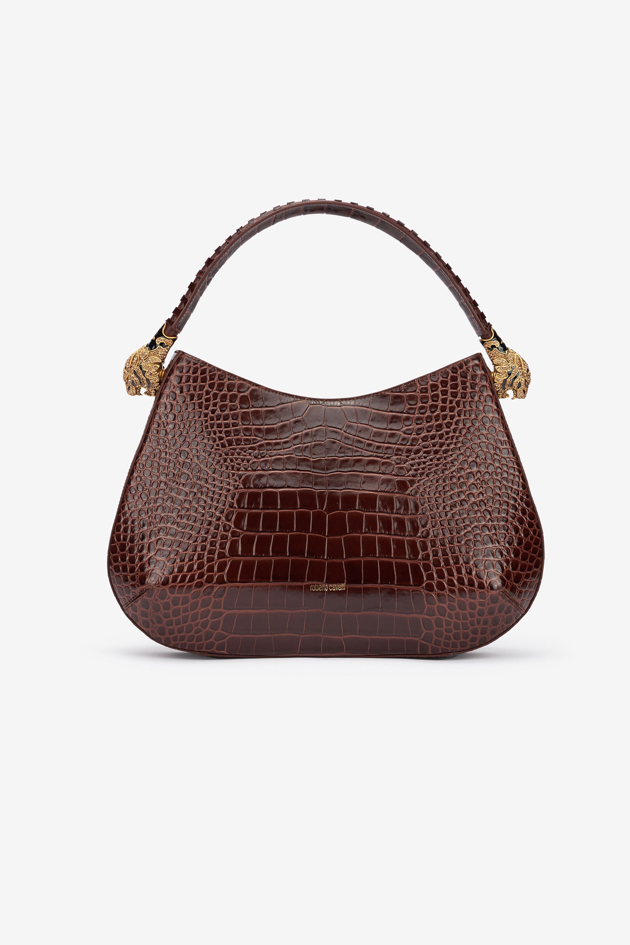Roar Bag Shoulder Bag in Dark brown for Women | Roberto Cavalli®